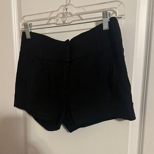 Takara Women's High Waist Black Shorts